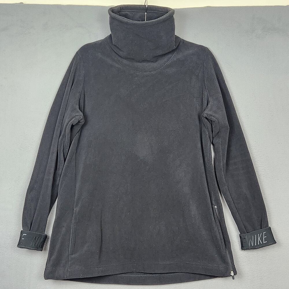 NIKE Pullover Sweater Womens Large Dri-FIT Therma Polat Fleece 885418-0